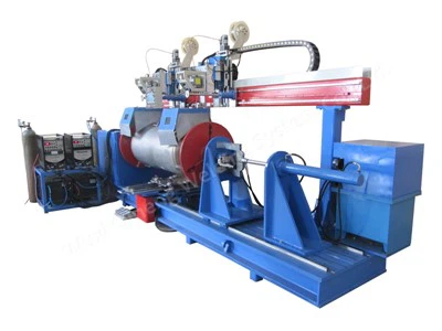 Macchina per saldatura circonferenziale del cilindro del liquido criogenico